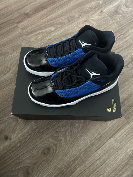 Jordan Other - Jordan Men’s Low-Top Sneakers - Black & Blue